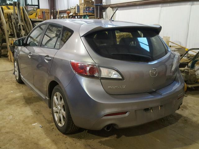 JM1BL1H56A1293808 - 2010 MAZDA 3 S SILVER photo 3