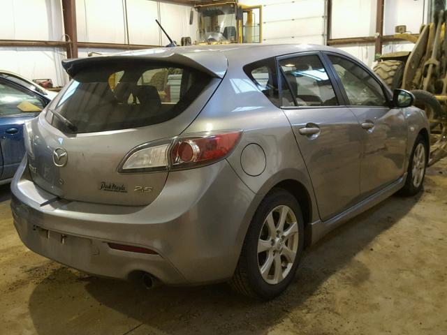 JM1BL1H56A1293808 - 2010 MAZDA 3 S SILVER photo 4