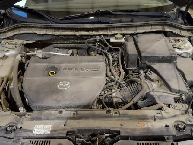 JM1BL1H56A1293808 - 2010 MAZDA 3 S SILVER photo 7