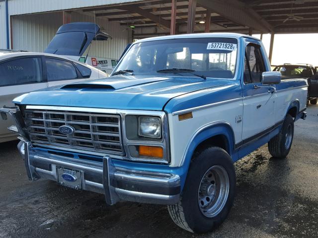 1FTCF10F7DNA35987 - 1983 FORD F100 TWO TONE photo 2