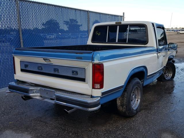 1FTCF10F7DNA35987 - 1983 FORD F100 TWO TONE photo 4