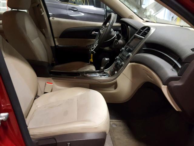 1G11D5SR9DF166529 - 2013 CHEVROLET MALIBU 1LT MAROON photo 5