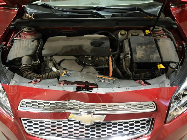 1G11D5SR9DF166529 - 2013 CHEVROLET MALIBU 1LT MAROON photo 7