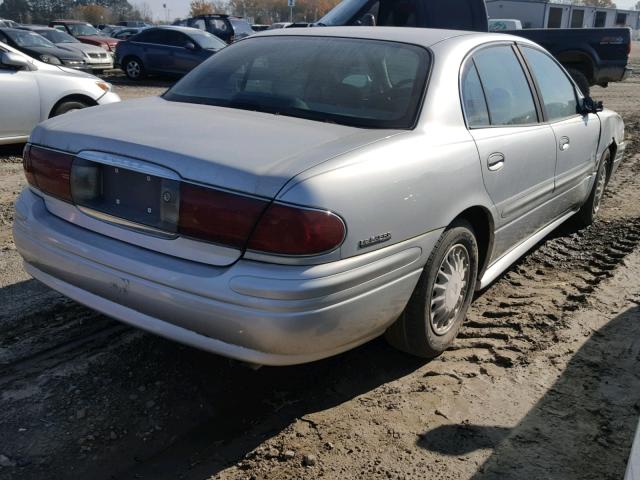 1G4HP54K42U220014 - 2002 BUICK LESABRE CU SILVER photo 4