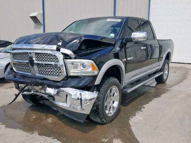 1C6RR7VT1ES241657 - 2014 RAM 1500 LARAM BLACK photo 2