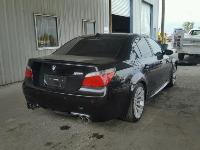 WBSNB93566B582042 - 2006 BMW M5 BLACK photo 4