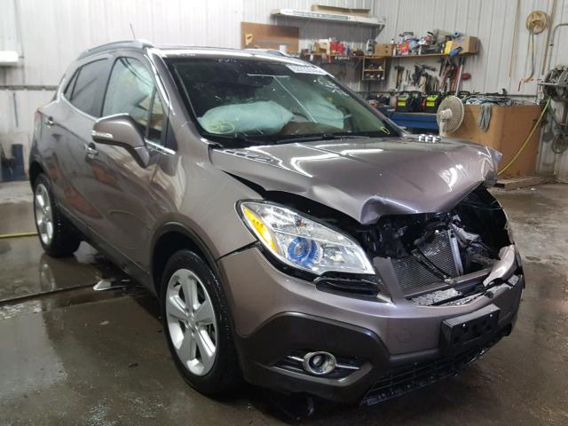 KL4CJCSB7FB188758 - 2015 BUICK ENCORE TAN photo 1