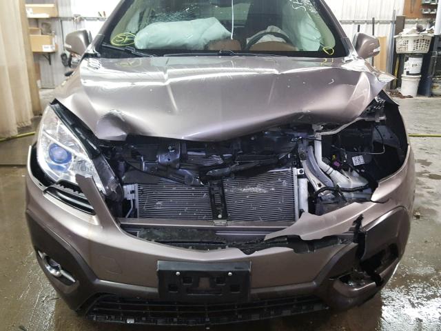 KL4CJCSB7FB188758 - 2015 BUICK ENCORE TAN photo 9