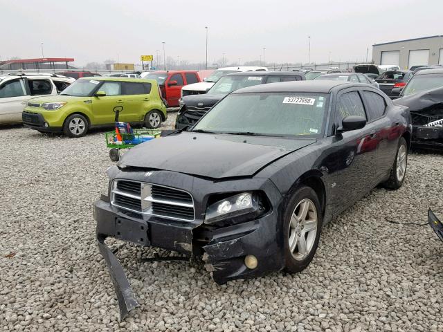 2B3KA33V29H578495 - 2009 DODGE CHARGER SX BLACK photo 2