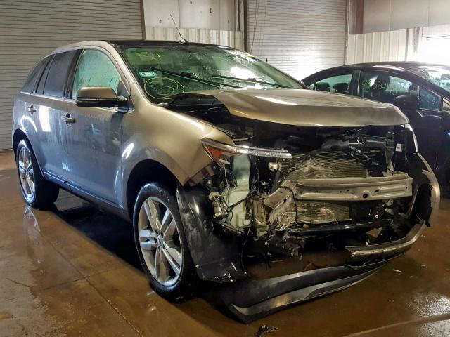 2FMDK4KC6CBA78453 - 2012 FORD EDGE LIMIT BROWN photo 1