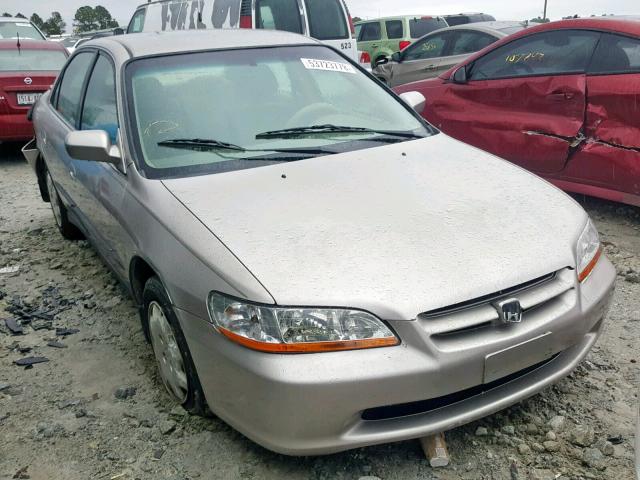 1HGCG5645WA054866 - 1998 HONDA ACCORD LX TAN photo 1