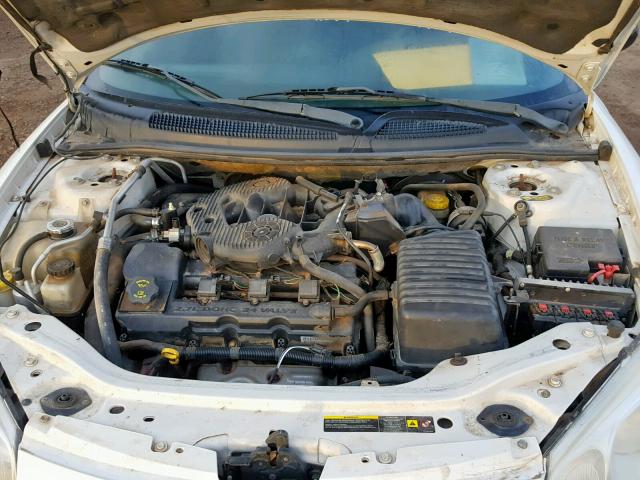 1C3EL75R55N602565 - 2005 CHRYSLER SEBRING GT WHITE photo 7