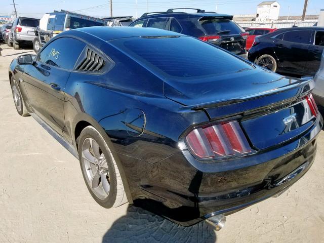 1FA6P8CFXH5265811 - 2017 FORD MUSTANG GT BLACK photo 3