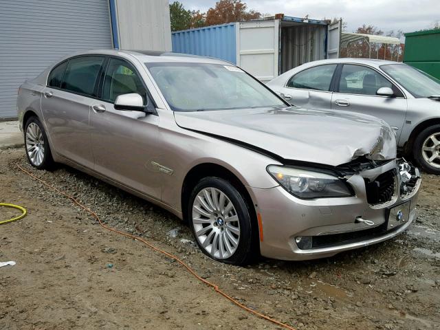 WBAKB83549CY57908 - 2009 BMW 750 LI TAN photo 1