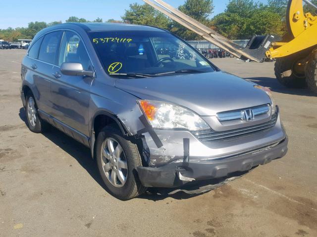 JHLRE48717C112447 - 2007 HONDA CR-V EXL GRAY photo 1