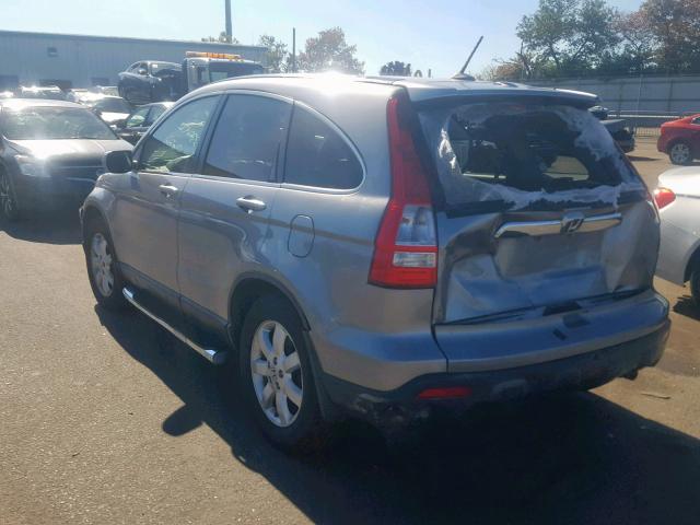 JHLRE48717C112447 - 2007 HONDA CR-V EXL GRAY photo 3