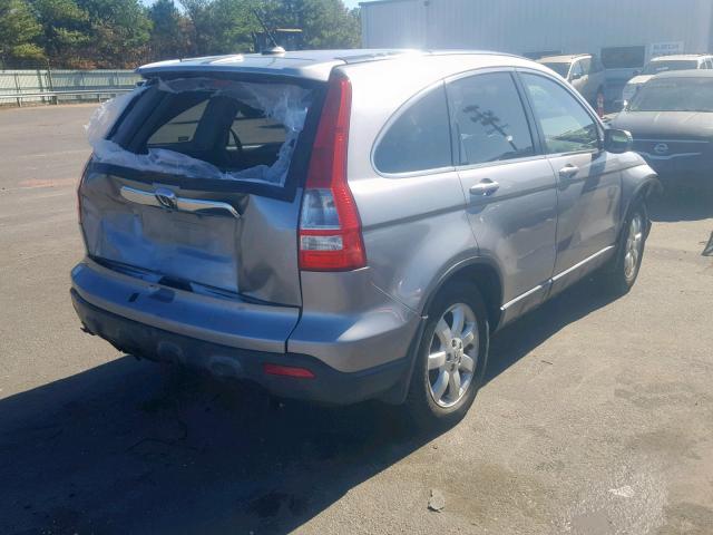 JHLRE48717C112447 - 2007 HONDA CR-V EXL GRAY photo 4