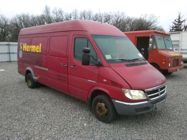 WD0PD544565893850 - 2006 DODGE SPRINTER 3 RED photo 1