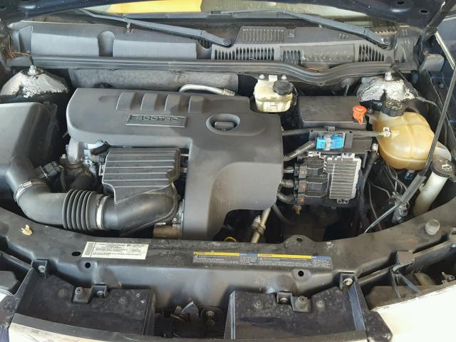 1G8AL55F27Z158748 - 2007 SATURN ION LEVEL BLUE photo 7