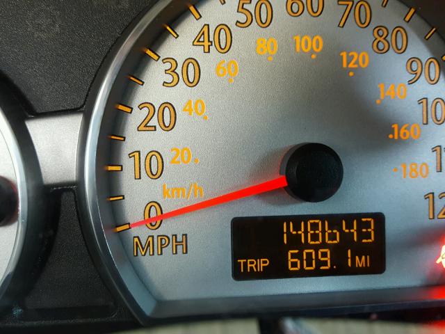 1G8AL55F27Z158748 - 2007 SATURN ION LEVEL BLUE photo 8