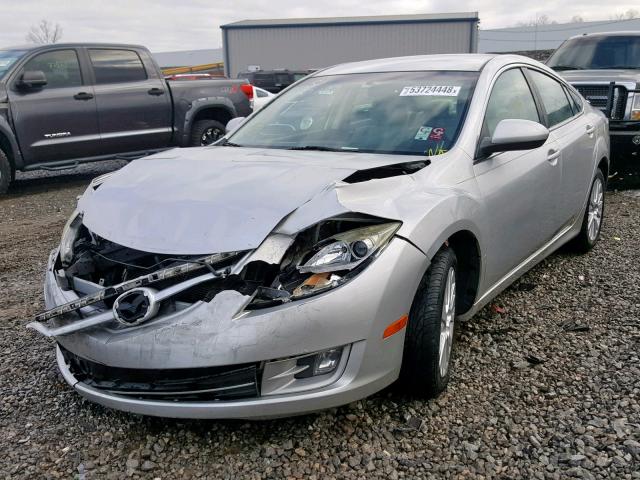 1YVHP82A895M43011 - 2009 MAZDA 6 SILVER photo 2