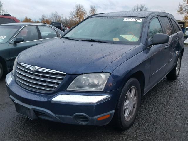 2A4GM68426R815631 - 2006 CHRYSLER PACIFICA T BLUE photo 2