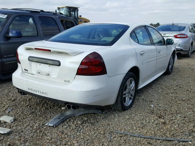 2G2WR524951329776 - 2005 PONTIAC GRAND PRIX WHITE photo 4