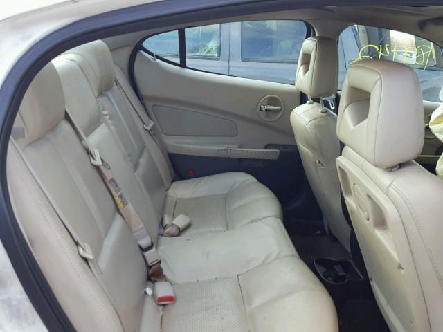 2G2WR524951329776 - 2005 PONTIAC GRAND PRIX WHITE photo 6