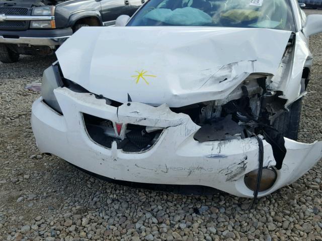 2G2WR524951329776 - 2005 PONTIAC GRAND PRIX WHITE photo 9