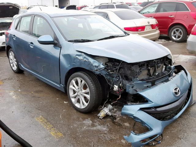 JM1BL1K57B1367425 - 2011 MAZDA 3 S BLUE photo 1