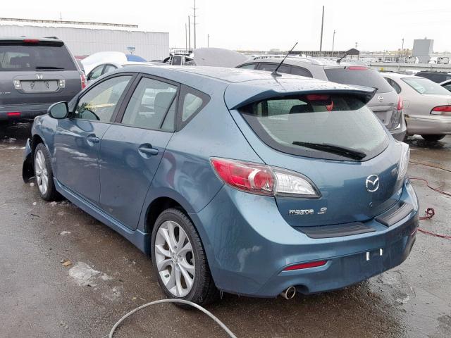 JM1BL1K57B1367425 - 2011 MAZDA 3 S BLUE photo 3