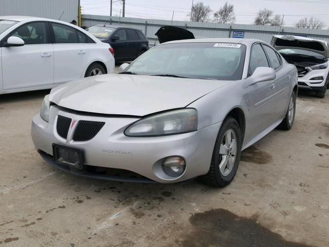 2G2WP552761110753 - 2006 PONTIAC GRAND PRIX SILVER photo 2