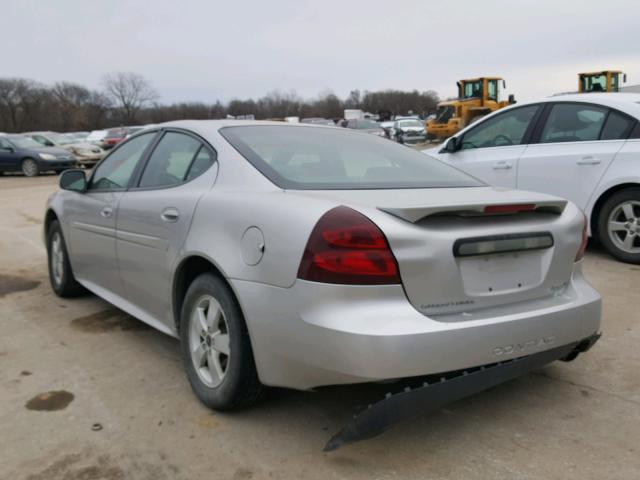 2G2WP552761110753 - 2006 PONTIAC GRAND PRIX SILVER photo 3