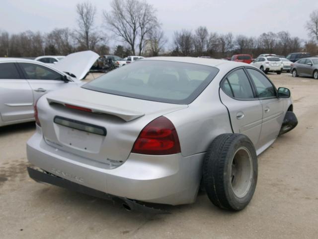 2G2WP552761110753 - 2006 PONTIAC GRAND PRIX SILVER photo 4