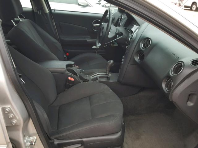 2G2WP552761110753 - 2006 PONTIAC GRAND PRIX SILVER photo 5