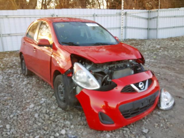 3N1CK3CP8FL270867 - 2015 NISSAN MICRA RED photo 1