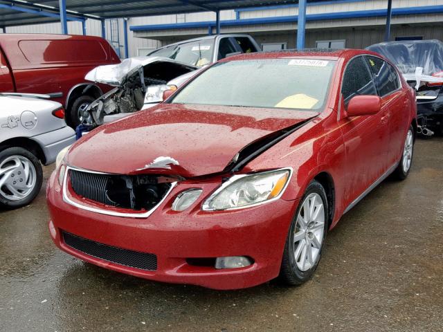 JTHBH96SX65011015 - 2006 LEXUS GS GENERAT RED photo 2