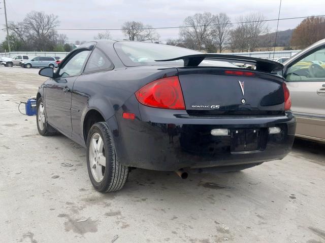 1G2AL15F577109980 - 2007 PONTIAC G5 BLACK photo 3