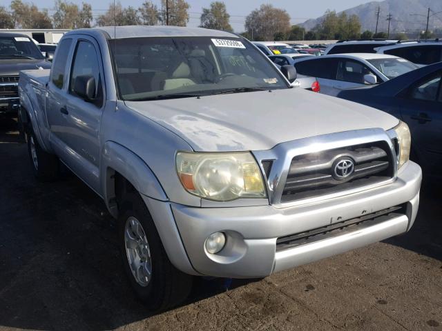 5TETU62N96Z169665 - 2006 TOYOTA TACOMA PRE GRAY photo 1