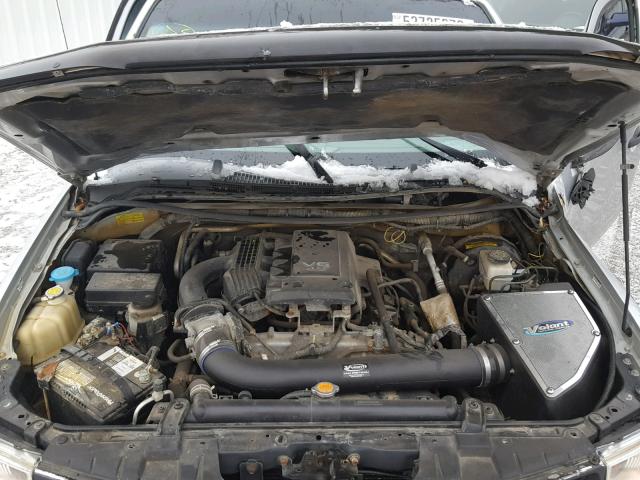 1N6AD07W66C404752 - 2006 NISSAN FRONTIER C SILVER photo 7