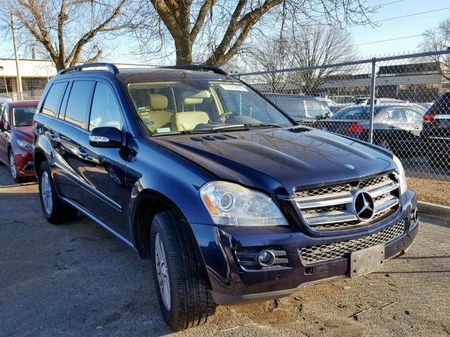 4JGBF71E07A168568 - 2007 MERCEDES-BENZ GL 450 4MA BLUE photo 1