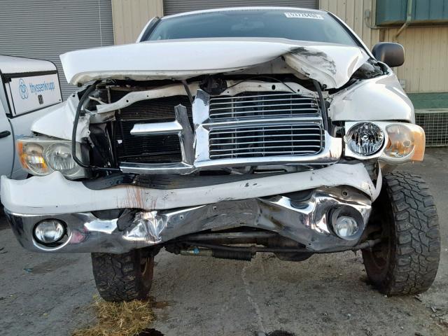 3D7KU28D24G177351 - 2004 DODGE RAM 2500 S WHITE photo 9