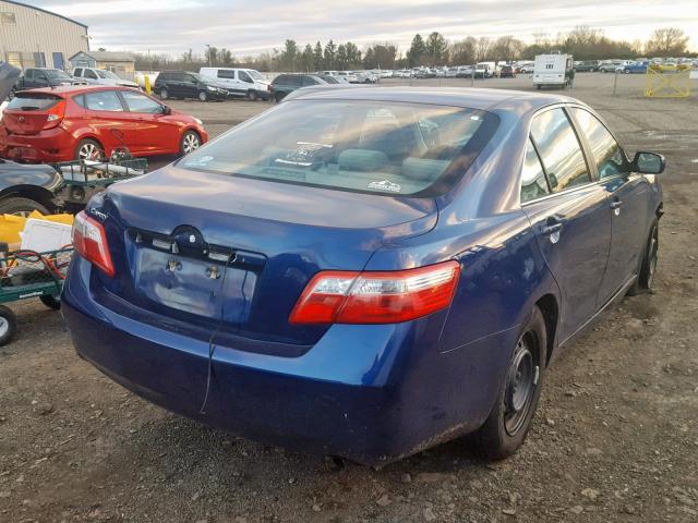 4T1BE46K69U373930 - 2009 TOYOTA CAMRY BASE BLUE photo 4