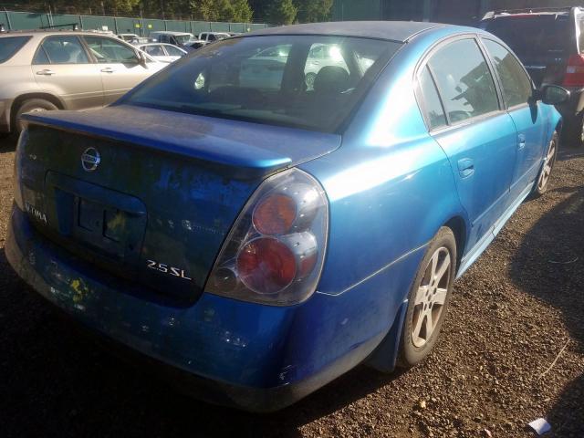 1N4AL11D63C153686 - 2003 NISSAN ALTIMA BAS BLUE photo 4