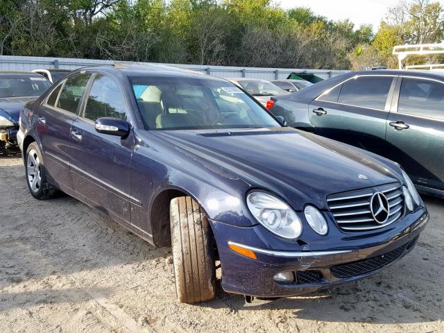 WDBUF65JX5A720149 - 2005 MERCEDES-BENZ E 320 BLUE photo 1