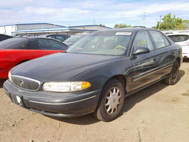 2G4WS52J311315299 - 2001 BUICK CENTURY CU CHARCOAL photo 2