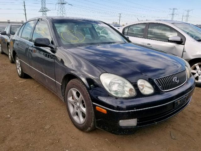 JT8BD69S310120282 - 2001 LEXUS GS 300 BLACK photo 1