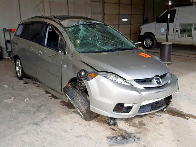 JM1CR293670137045 - 2007 MAZDA 5 SILVER photo 1