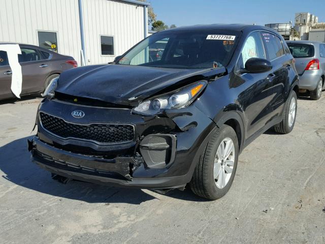 KNDPM3AC2K7514410 - 2019 KIA SPORTAGE L BLACK photo 2