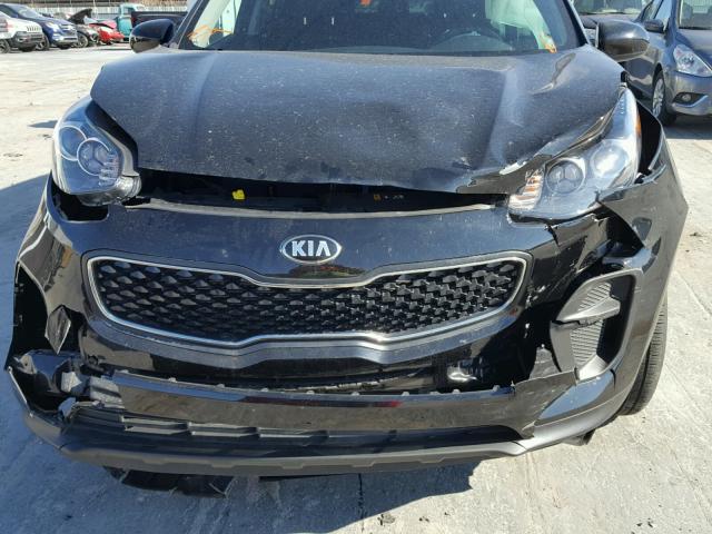 KNDPM3AC2K7514410 - 2019 KIA SPORTAGE L BLACK photo 9